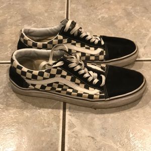 Checkered vans